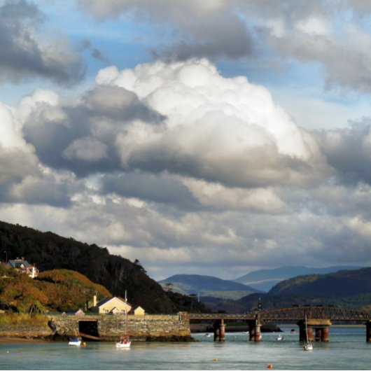 UITZICHTEN VAN WALES MAGNEET