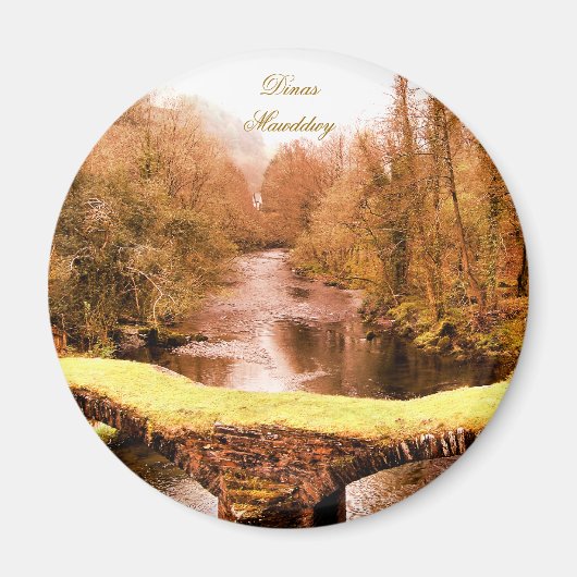 UITZICHTEN VAN WALES MAGNEET (Voorkant)