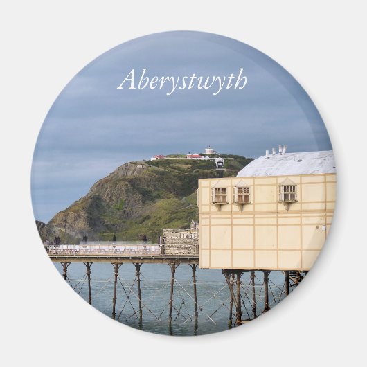 UITZICHTEN VAN WALES MAGNEET (Voorkant)