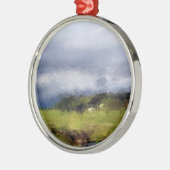 UITZICHTEN VAN WALES METALEN ORNAMENT (Links)