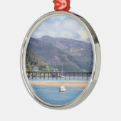 UITZICHTEN VAN WALES METALEN ORNAMENT (Links)