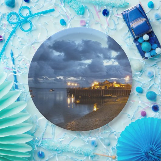 UITZICHTEN VAN WALES PAPIEREN BORDJE (Feest)