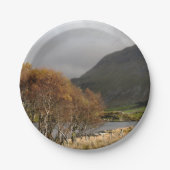 UITZICHTEN VAN WALES PAPIEREN BORDJE (Voorkant)