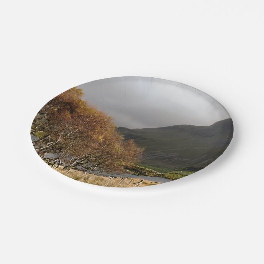 UITZICHTEN VAN WALES PAPIEREN BORDJE (Gekanteld)