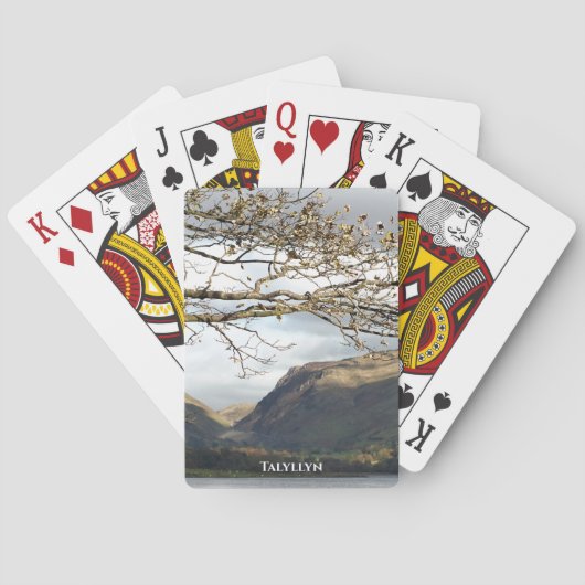 UITZICHTEN VAN WALES POKERKAARTEN (Achterkant)