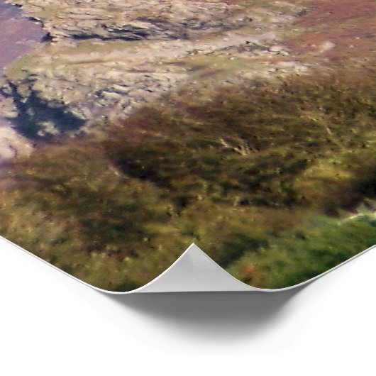 UITZICHTEN VAN WALES POSTER (Hoek)