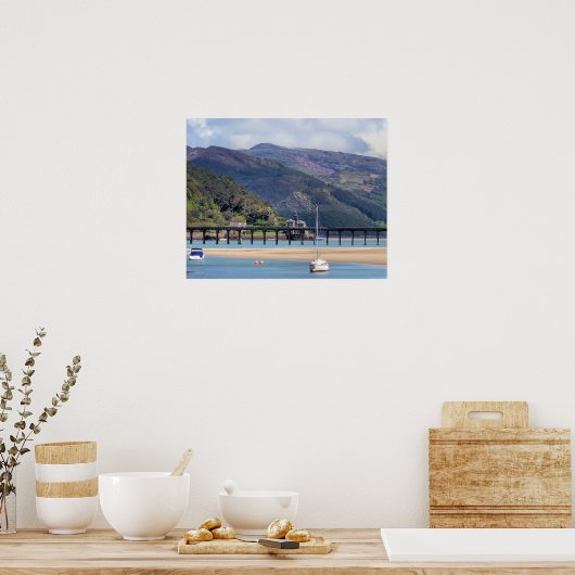 UITZICHTEN VAN WALES POSTER (Keuken)