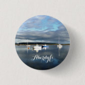 UITZICHTEN VAN WALES RONDE BUTTON 3,2 CM (Voorkant)