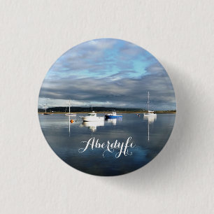 UITZICHTEN VAN WALES RONDE BUTTON 3,2 CM