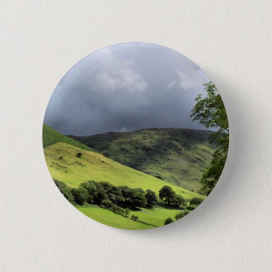 UITZICHTEN VAN WALES RONDE BUTTON 5,7 CM (Voorkant)