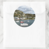 UITZICHTEN VAN WALES RONDE STICKER (Tas)