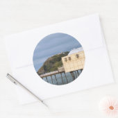 UITZICHTEN VAN WALES RONDE STICKER (Envelop)