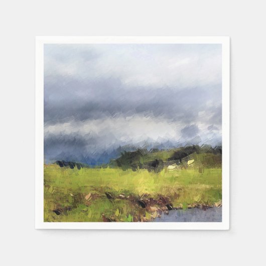 UITZICHTEN VAN WALES SERVETTEN (Voorkant)