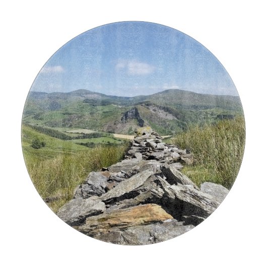 UITZICHTEN VAN WALES SNIJPLANK (Voorkant)