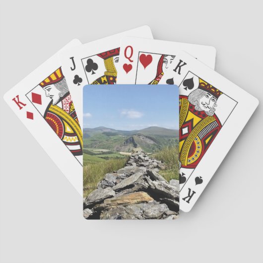 UITZICHTEN VAN WALES SPEELKAARTEN (Achterkant)