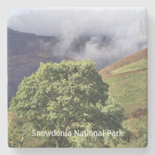 UITZICHTEN VAN WALES STENEN ONDERZETTER