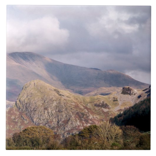 UITZICHTEN VAN WALES TEGELTJE (Voorkant)