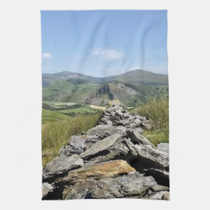 UITZICHTEN VAN WALES THEEDOEK
