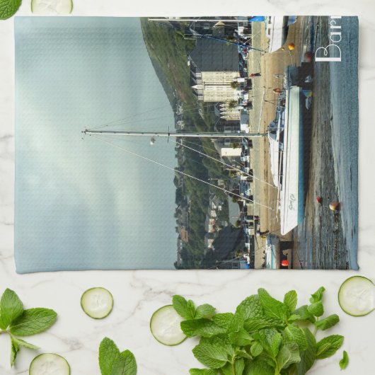 UITZICHTEN VAN WALES THEEDOEK (Gevouwen)