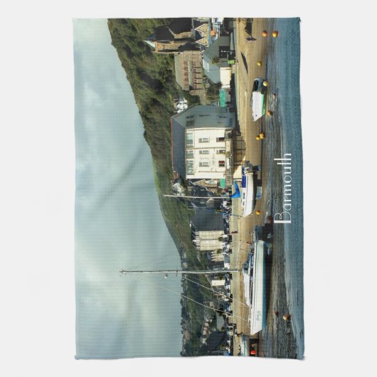 UITZICHTEN VAN WALES THEEDOEK (Verticaal)