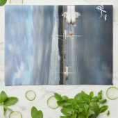 UITZICHTEN VAN WALES THEEDOEK (Gevouwen)