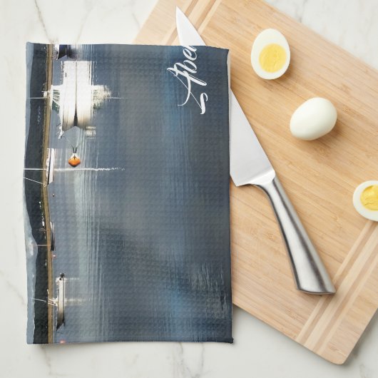 UITZICHTEN VAN WALES THEEDOEK (Quarter Fold)