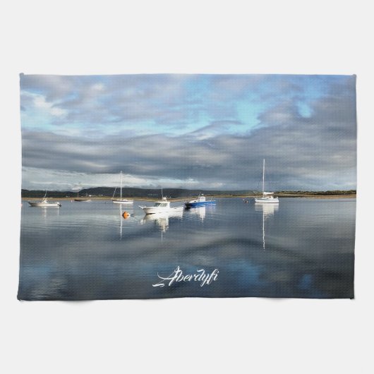 UITZICHTEN VAN WALES THEEDOEK (Horizontaal)