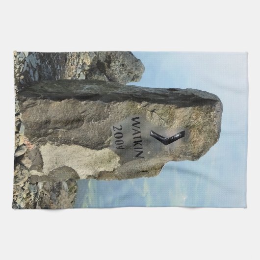 UITZICHTEN VAN WALES THEEDOEK (Horizontaal)