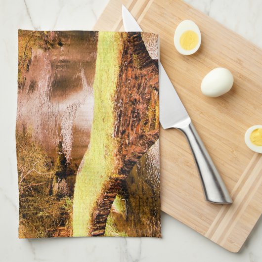 UITZICHTEN VAN WALES THEEDOEK (Quarter Fold)