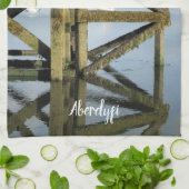 UITZICHTEN VAN WALES THEEDOEK (Gevouwen)