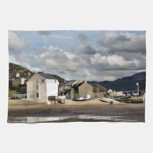 UITZICHTEN VAN WALES THEEDOEK (Horizontaal)