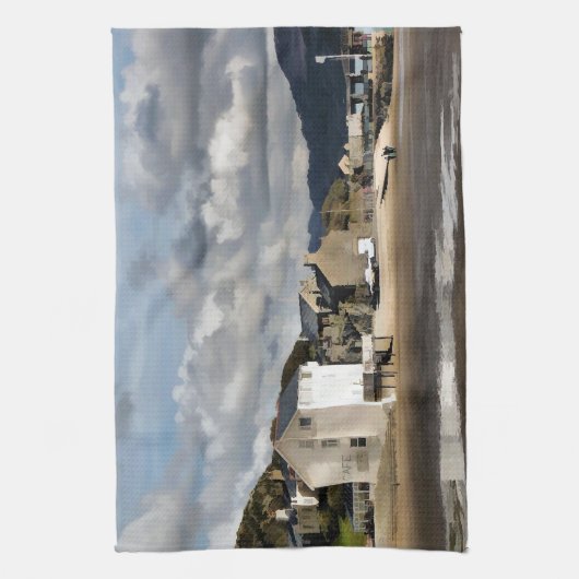 UITZICHTEN VAN WALES THEEDOEK (Verticaal)