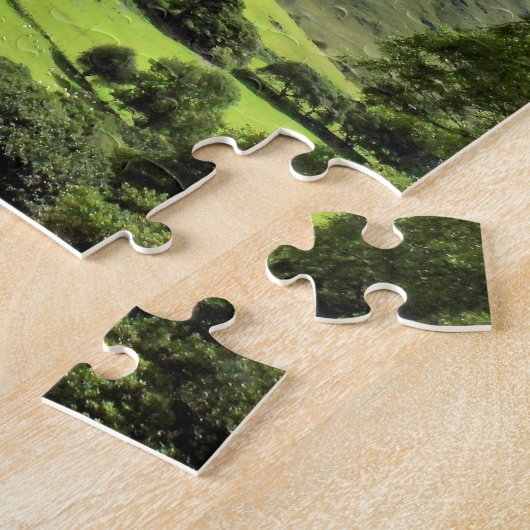 UITZICHTEN VAN WALES UK LEGPUZZEL (Zijkant)