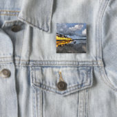 UITZICHTEN VAN WALES VIERKANTE BUTTON 5,1 CM (In situ)