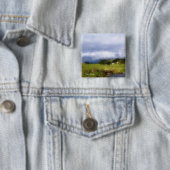 UITZICHTEN VAN WALES VIERKANTE BUTTON 5,1 CM (In situ)