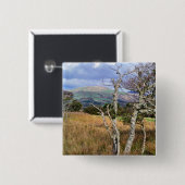 UITZICHTEN VAN WALES VIERKANTE BUTTON 5,1 CM (Voorkant /achterkant)