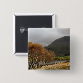 UITZICHTEN VAN WALES VIERKANTE BUTTON 5,1 CM (Voorkant /achterkant)