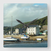 UITZICHTEN VAN WALES VIERKANTE KLOK (Voorkant)