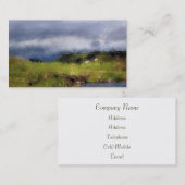 UITZICHTEN VAN WALES VISITEKAARTJE (Voorkant / Achterkant)