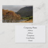 UITZICHTEN VAN WALES VISITEKAARTJE (Voorkant / Achterkant)