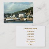 UITZICHTEN VAN WALES VISITEKAARTJE (Voorkant / Achterkant)