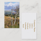 UITZICHTEN VAN WALES VISITEKAARTJE (Voorkant / Achterkant)