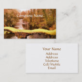 UITZICHTEN VAN WALES VISITEKAARTJE (Voorkant / Achterkant)