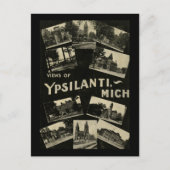 Uitzichten van Ypsilanti Michigan -  Briefkaart (Voorkant)