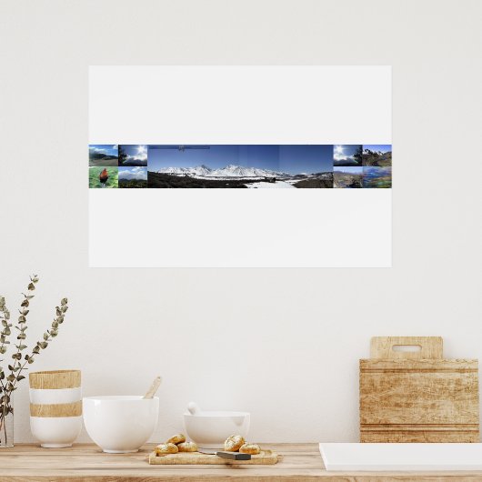 uitzichten van zoogdieren poster (Keuken)