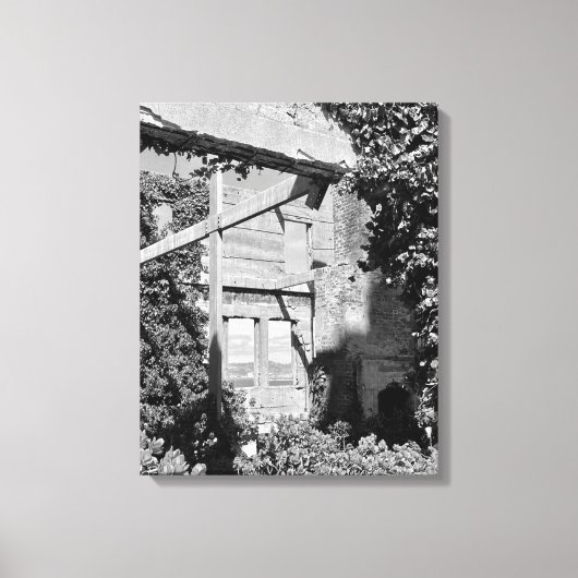 Uitzichten vanaf Alcatraz Island Canvas Afdruk (Voorkant)