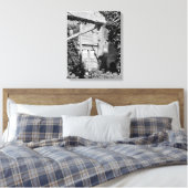 Uitzichten vanaf Alcatraz Island Canvas Afdruk (Insitu (Slaapkamer))