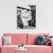 Uitzichten vanaf Alcatraz Island Canvas Afdruk (Insitu (Woonkamer))