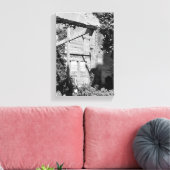 Uitzichten vanaf Alcatraz Island Canvas Afdruk (Insitu (Woonkamer))