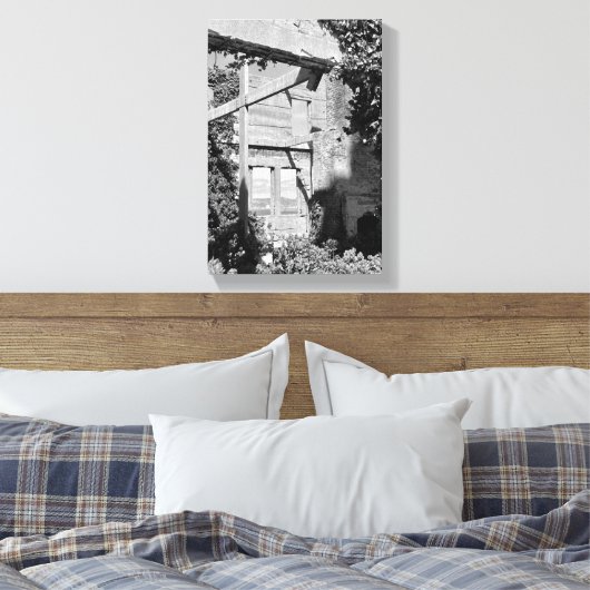 Uitzichten vanaf Alcatraz Island Canvas Afdruk (Insitu (Slaapkamer))